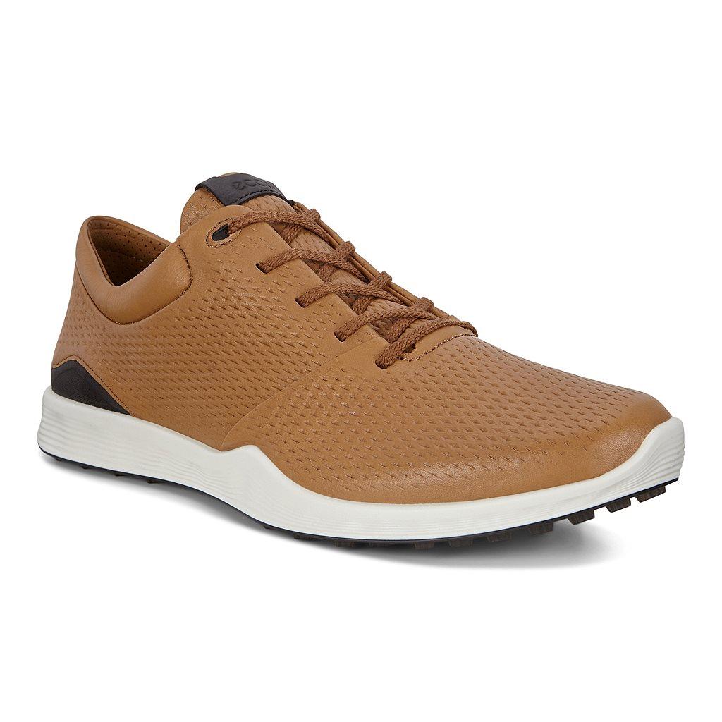 Chaussures De Golf Ecco Golf S-Lite Homme Marron 5361-OEBLI